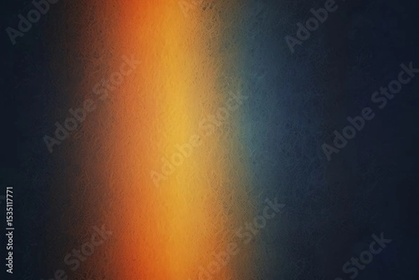 Fototapeta Vertical gradient of warm hues on textured backdrop.