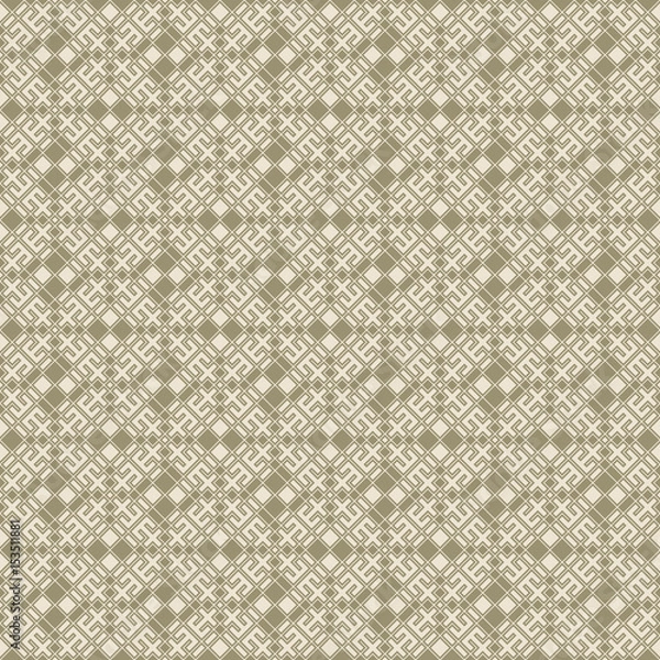 Fototapeta Abstract geometrical seamless pattern.