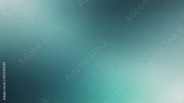 Fototapeta Abstract gradient texture with muted teal and mint tones.