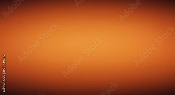 Obraz Orange gradient with blended tones creates a clean abstract background