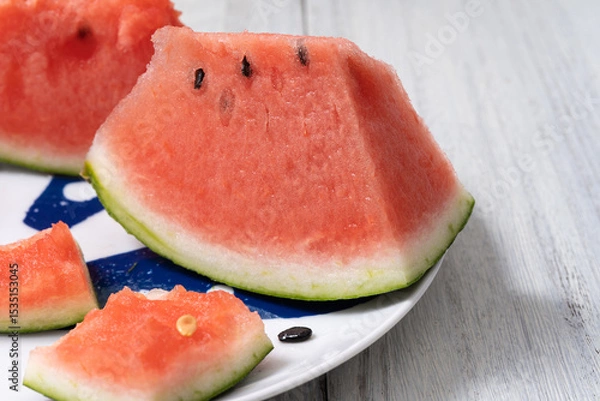 Fototapeta 美味しそうなスイカ