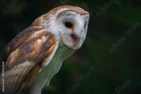 Obraz barn owl portrait