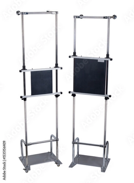 Obraz X-ray stand. White background.