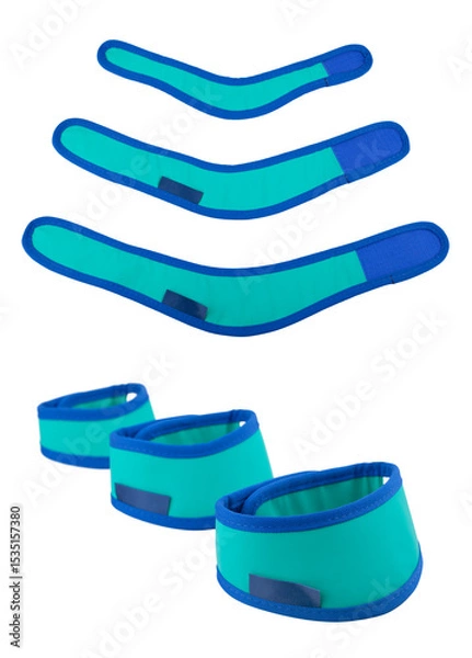 Obraz X-ray protective collar isolated on white background
