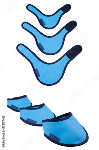 Obraz X-ray protective collar isolated on white background
