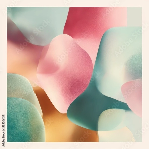 Obraz Abstract Pastel Flow