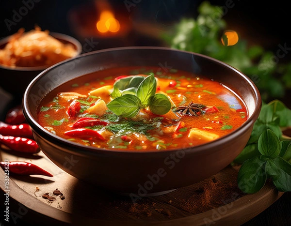 Fototapeta Generated image　麻辣湯