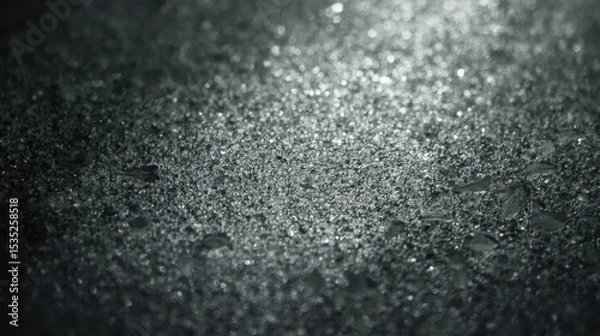 Obraz An intricate dance of light and shadow on a textured surface, capturing the essence of depth and complexity