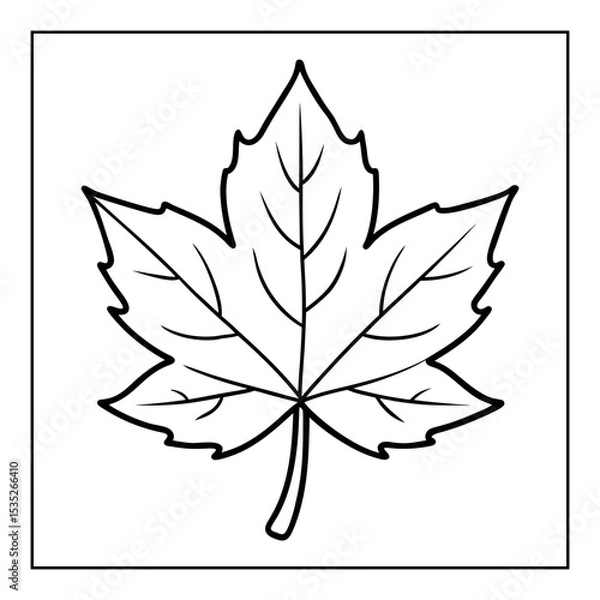 Obraz hand drawn coloring pages for kids