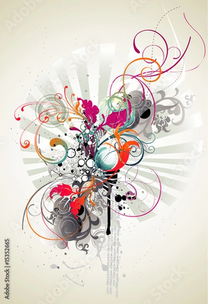 Obraz Vector background