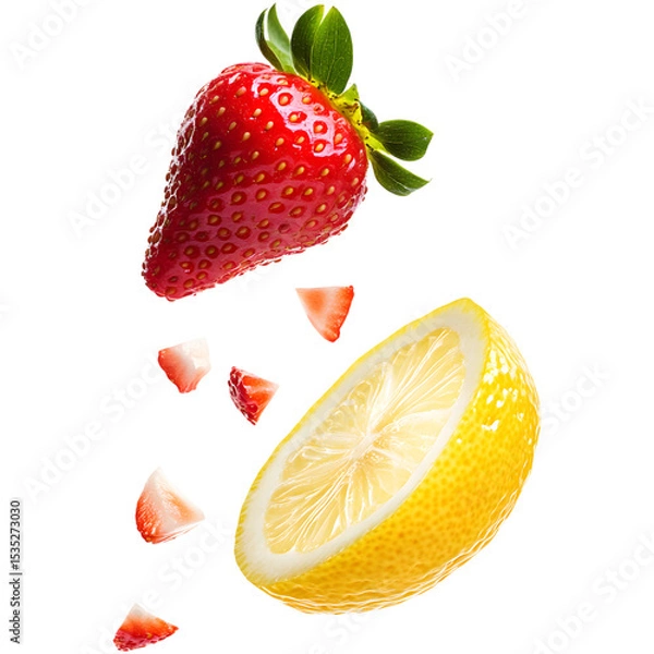 Obraz strawberry and lemon	
