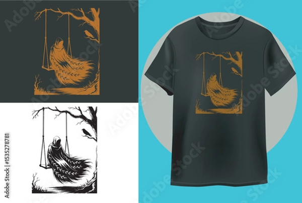 Obraz Creative Modern T-Shirt Design Vector Illustration
