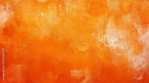 Fototapeta Orange rose cloud painted textur