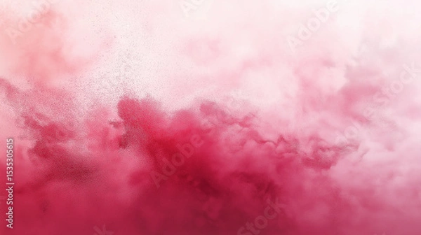 Fototapeta pink rose cloud painted textur