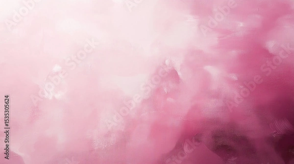 Fototapeta pink rose cloud painted textur