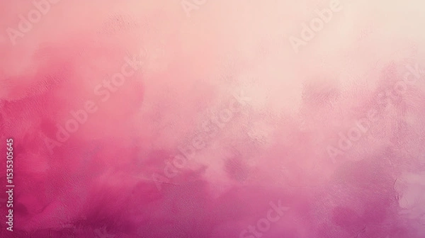 Obraz pink rose cloud painted textur