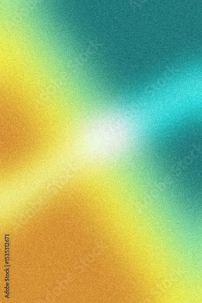 Fototapeta Vibrant Color Gradient Background with Grainy Texture