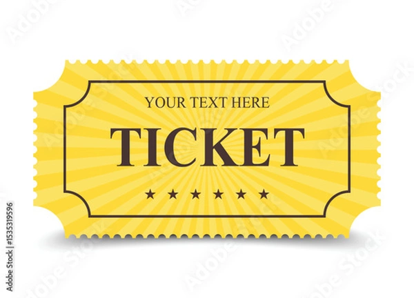 Fototapeta Ticket temple