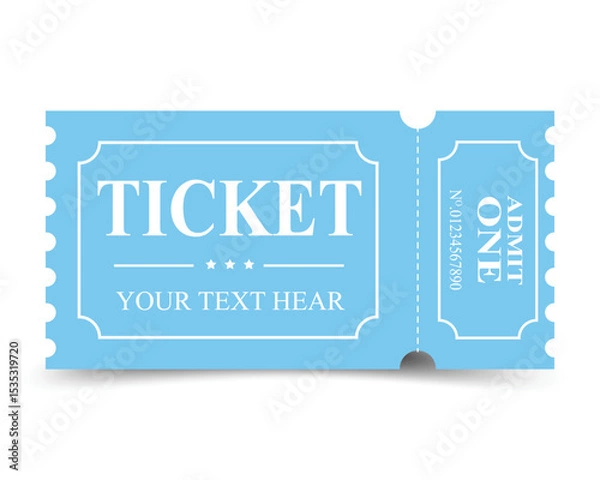 Fototapeta Ticket temple