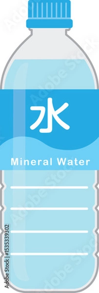 Obraz ソフトドリンク_水（ペットボトル）