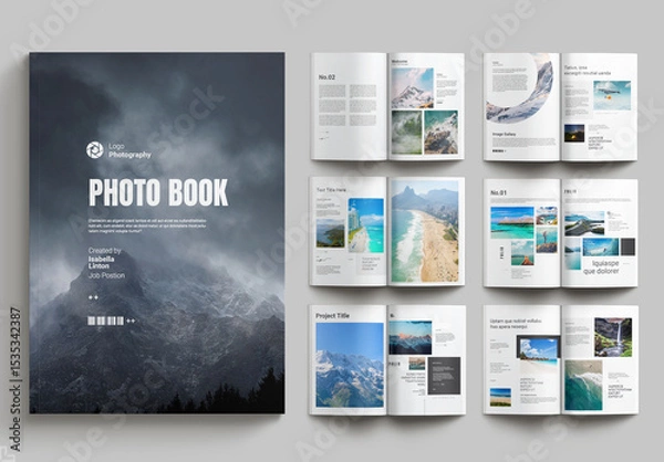 Obraz Photo Book Template