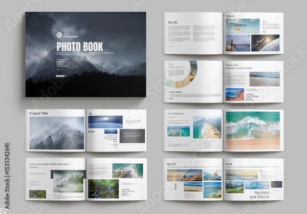 Obraz Photo Book Layout