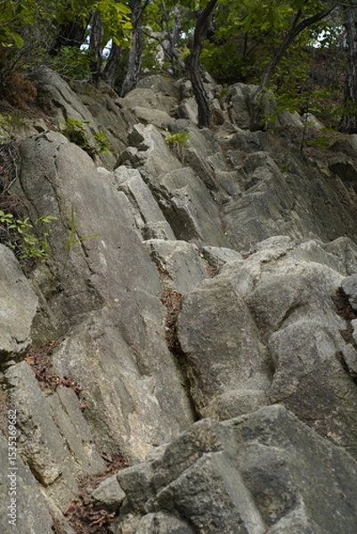 Fototapeta 북한산 칼바위능선 올라가는 길