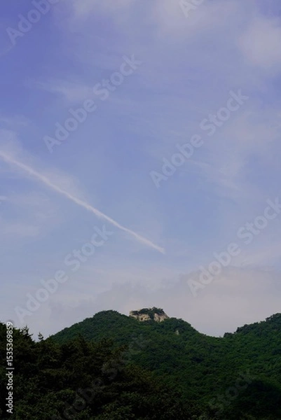 Fototapeta 북한산 칼바위능선 타임랩스 