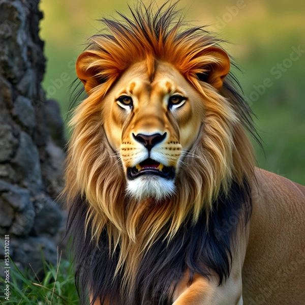Obraz female lion