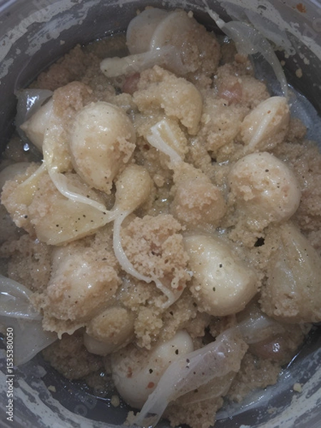 Obraz Rodajas de papa
