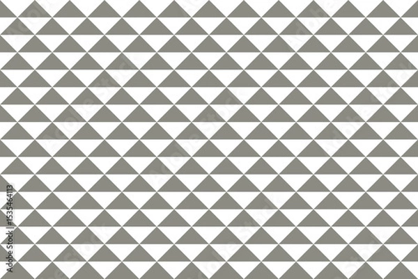 Fototapeta Ivory color triangle geometric pattern for background
