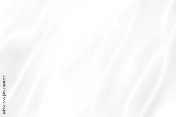 Obraz Abstract smooth elegant white fabric silk texture soft background, flowing satin waves.