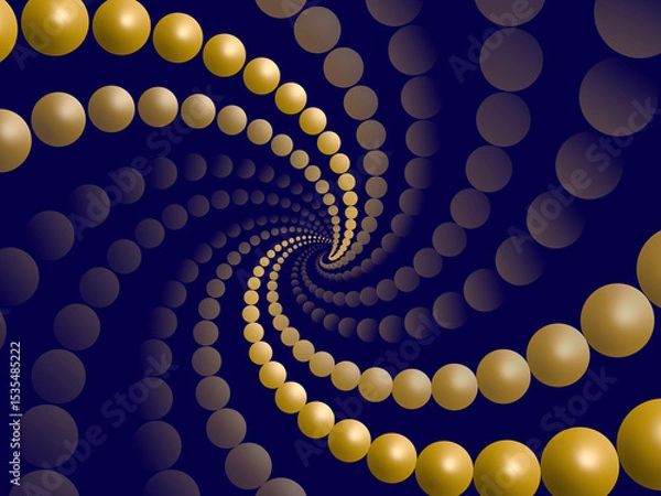 Obraz Abstract illustration background. Twist style.