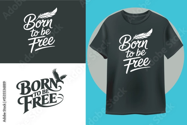 Obraz Creative T Shirt Design Vector Illustration