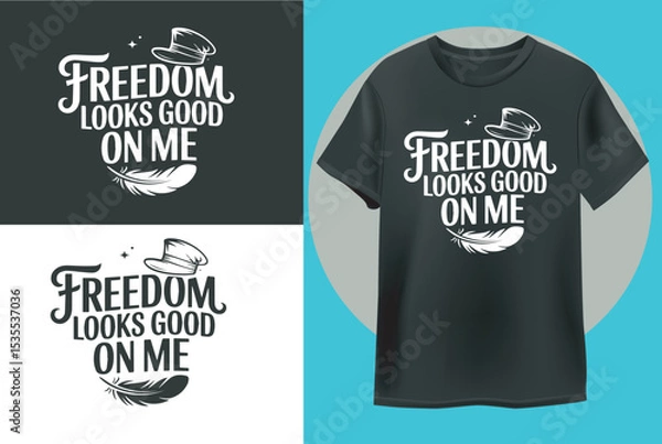 Obraz Creative T Shirt Design Vector Illustration
