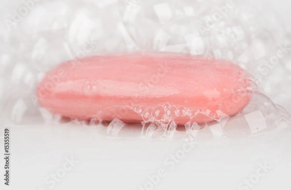 Fototapeta Rose soap