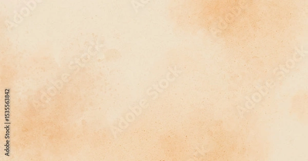 Fototapeta Abstract watercolor art background template. beige and brown watercolor backdrop empty space for text, banner, presentation or product display graphic design