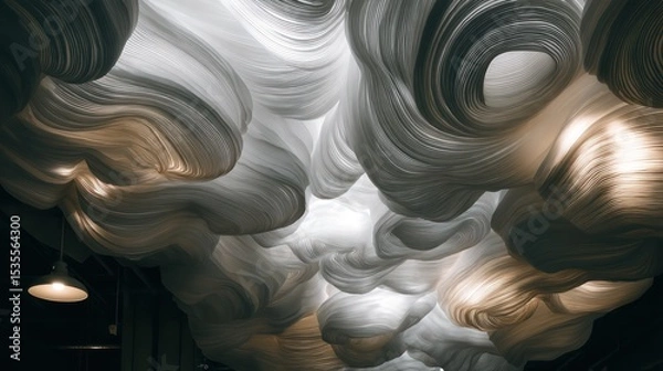 Fototapeta Abstract ceiling design