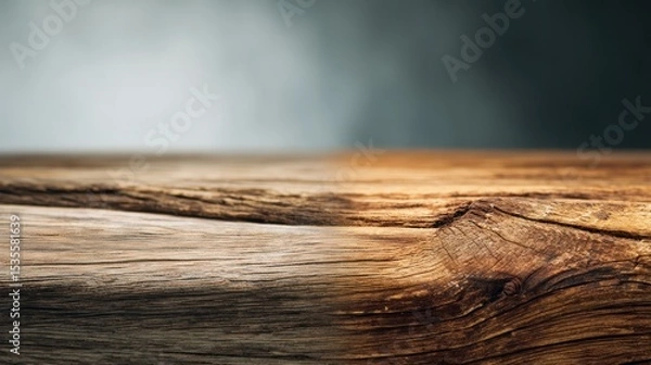 Fototapeta Wood table surface