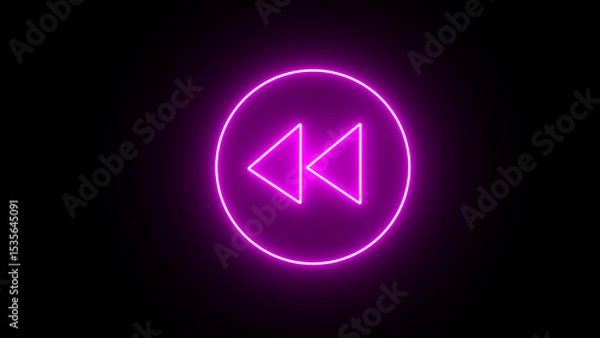 Fototapeta Fast forward red symbols icon .