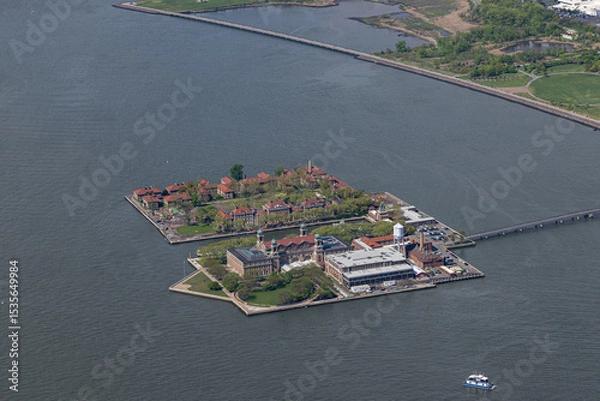 Obraz ニューヨーク エリスアイランド