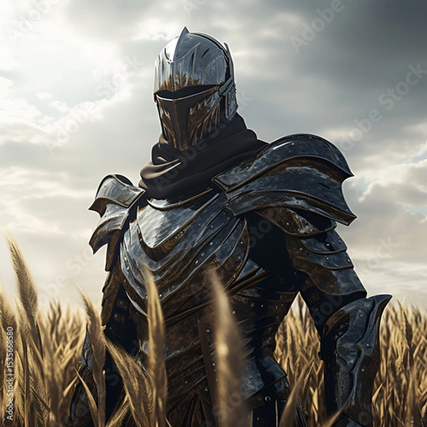 Obraz knight in armor