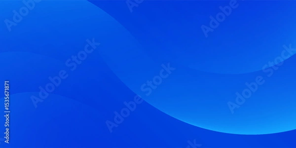 Fototapeta Modern background template with light blue and blue gradient, circle effect, suitable for background, wallpaper, home screen, theme