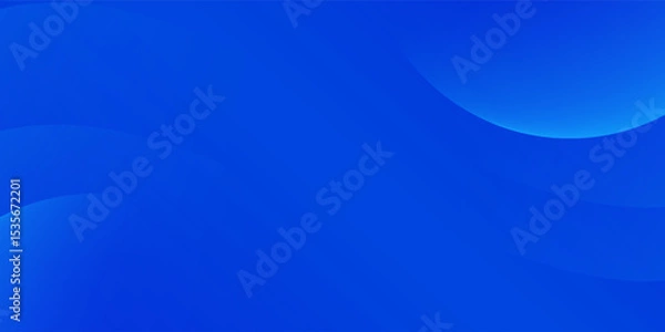 Fototapeta Modern background template with light blue and blue gradient, circle effect, suitable for background, wallpaper, home screen, theme