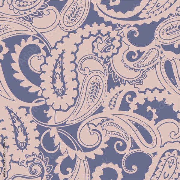 Fototapeta pasley textile pattern design texture,pasley textile pattern design, Magical Traditional Paisleys Seamless Pattern for wallpaper design or fabric textile printing.