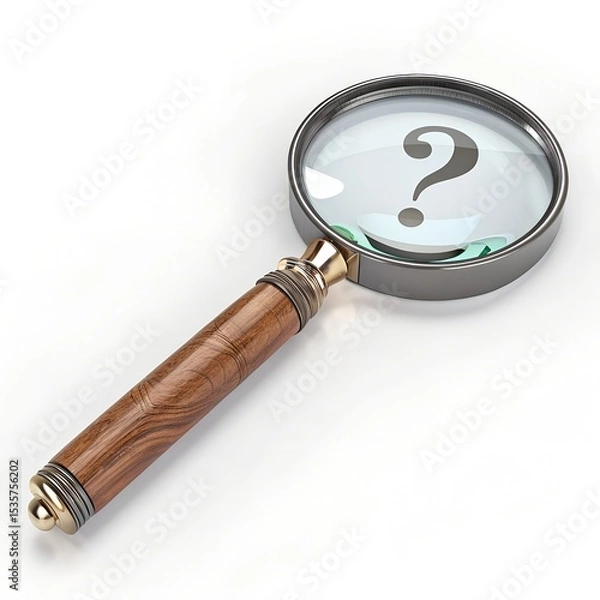 Obraz 3d Render Search icon
