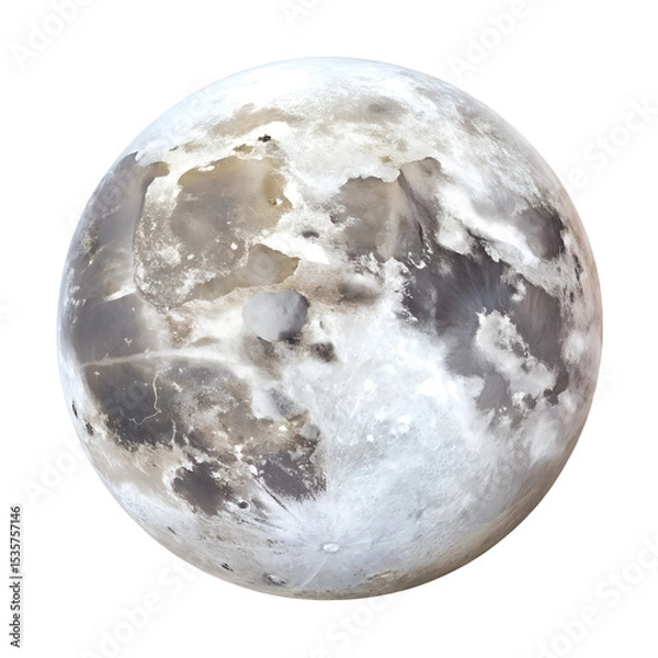 Obraz Earth View, 3d Render Globe icon