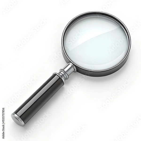 Obraz 3d Render Search icon