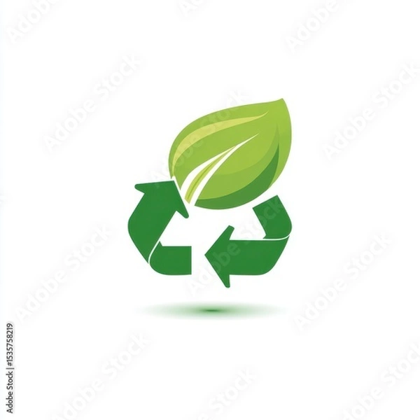 Obraz ecology icon environment reusing eco