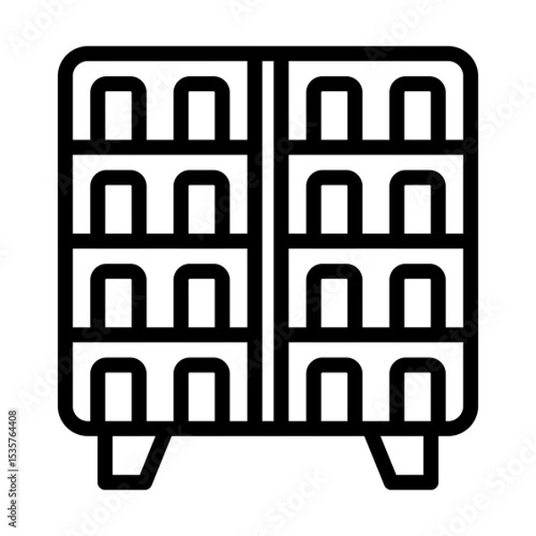 Obraz ProductShelf line icon